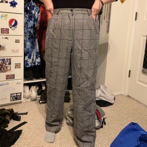Plaid pants